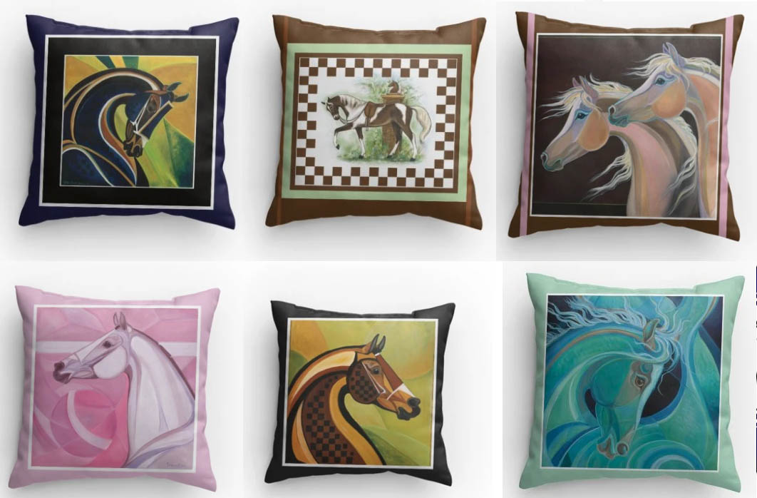 Horse Themed Pillows